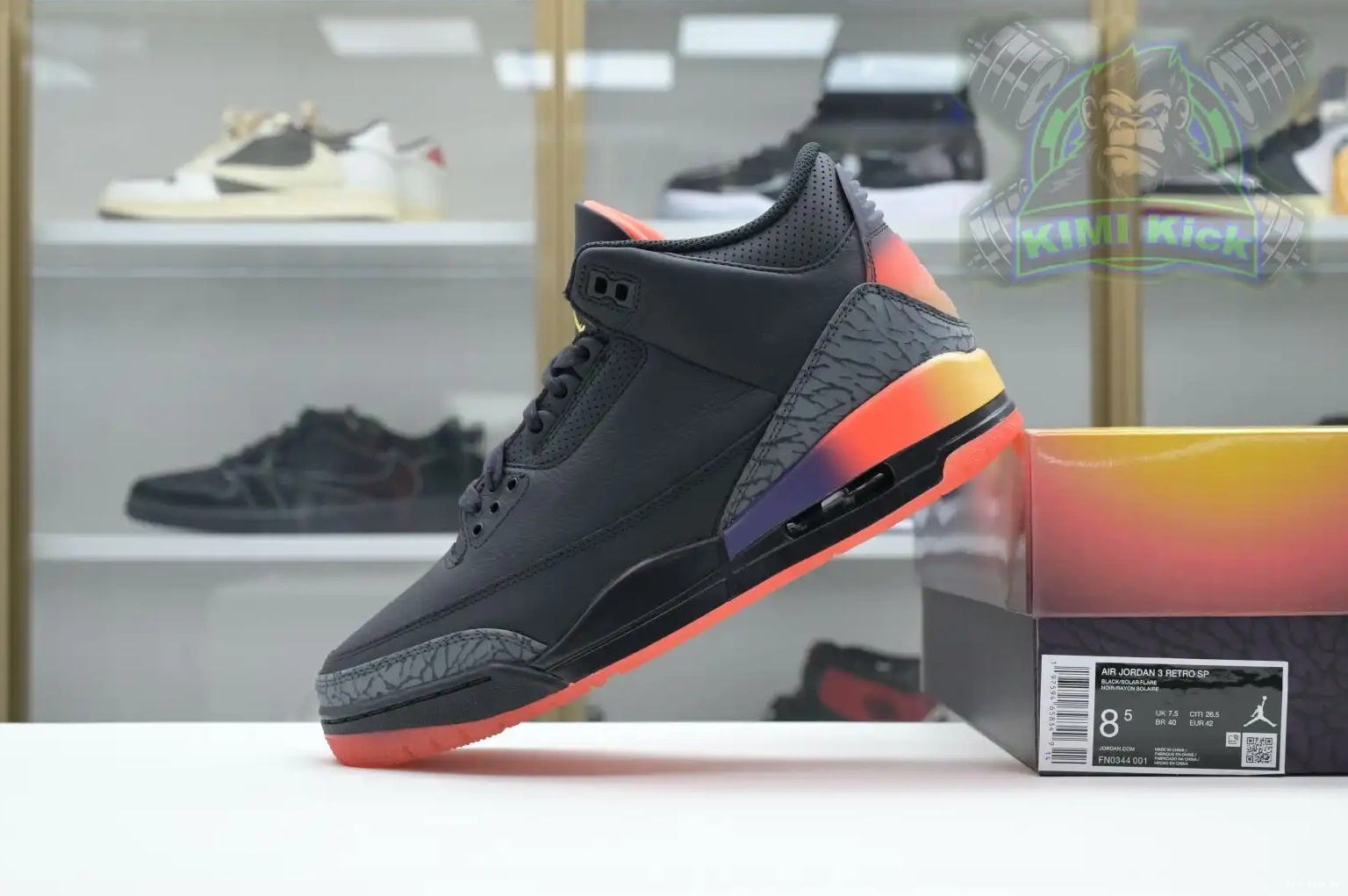 3 Kimikick J Air x Balvin Jordan 0702